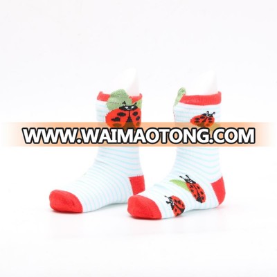 BX-C08 wholesales 2018 new 3d baby sock cute cotton socks combed socks custom