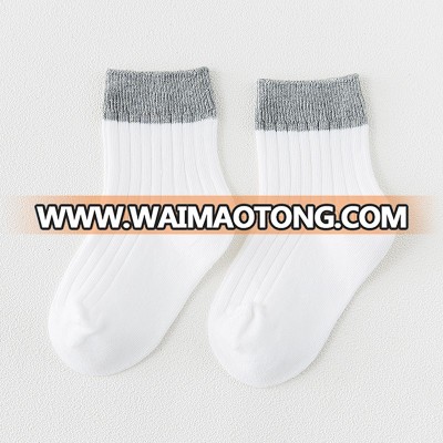 BX-TS002 solid color baby socks organic baby socks baby cotton socks