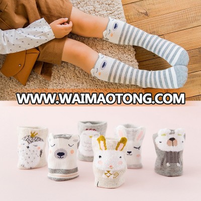 100% cotton3D ear fashion baby and children socks