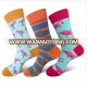 Factory wholesale custom cotton flamingo cactus dress happy socks High Tube sock